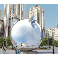 Городские большие наружные из нержавеющей стали 304L шары металлической сферы поставщик
